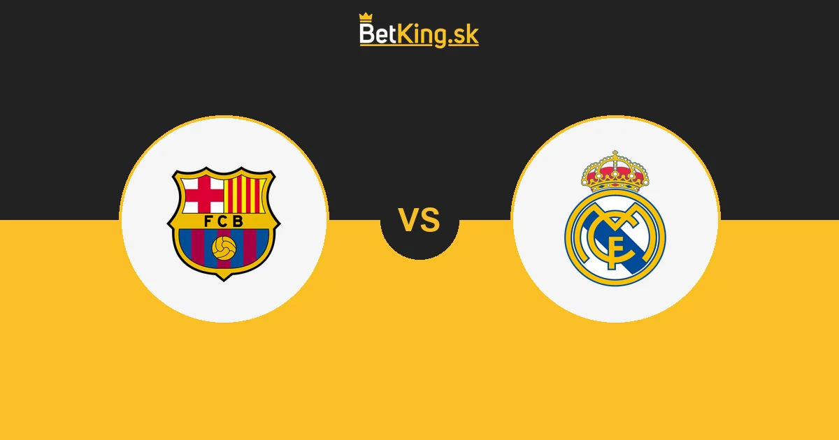 Barcelona – Real Madrid: El Clásico, zostavy a čo môže rozhodnúť