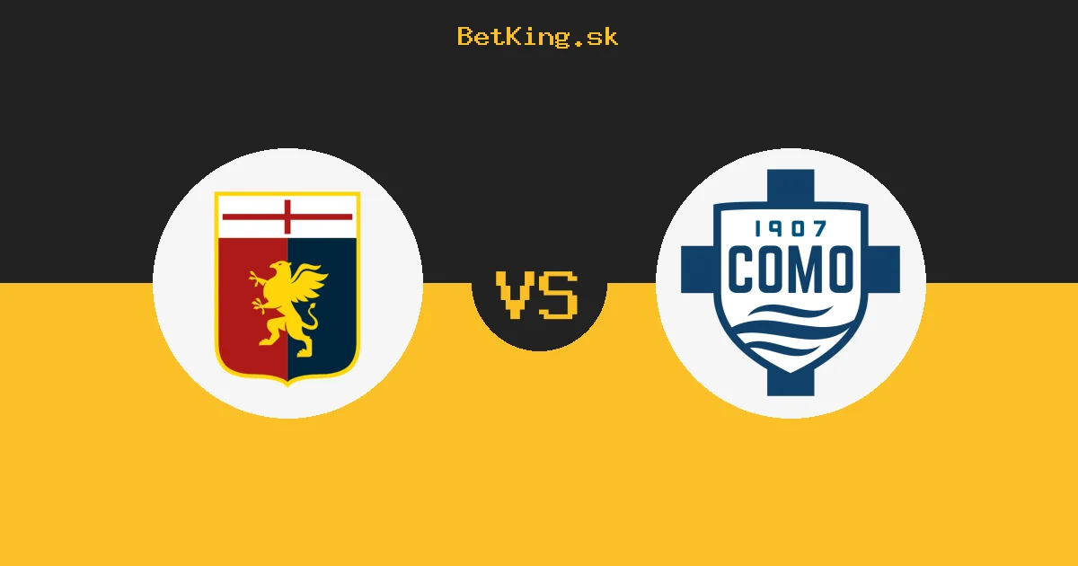 Janov vs. Como dnes 04.09.2026: Zostavy, tabuľka, kurzy, live prenos