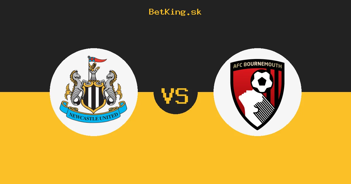 Newcastle United vs. Bournemouth dnes 05.09.2026: Zostavy, tabuľka, kurzy, live prenos