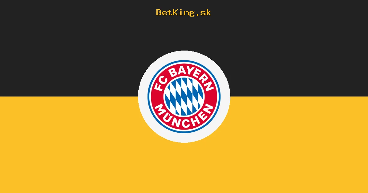 Schalke vs. Bayern Mníchov dnes 05.09.2026: Zostavy, tabuľka, kurzy, live prenos